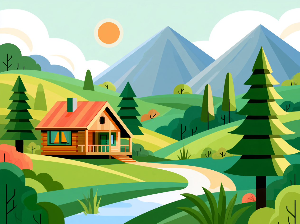 Mountain cabin pilot property