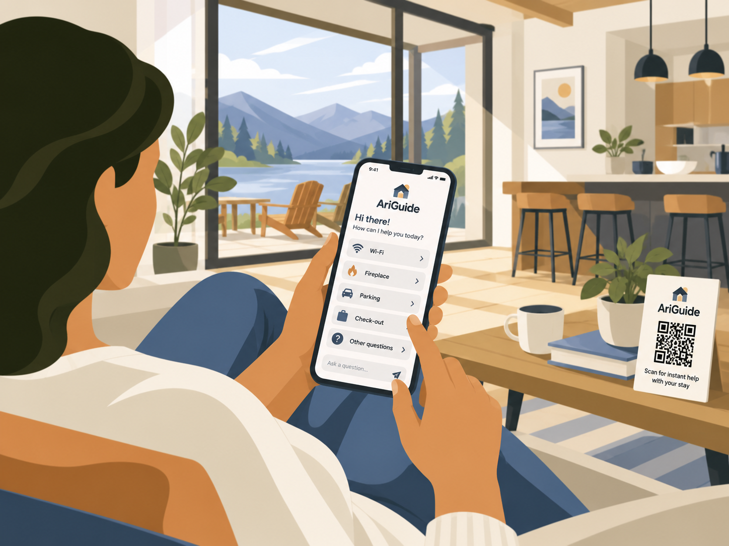 Guest phone guide
